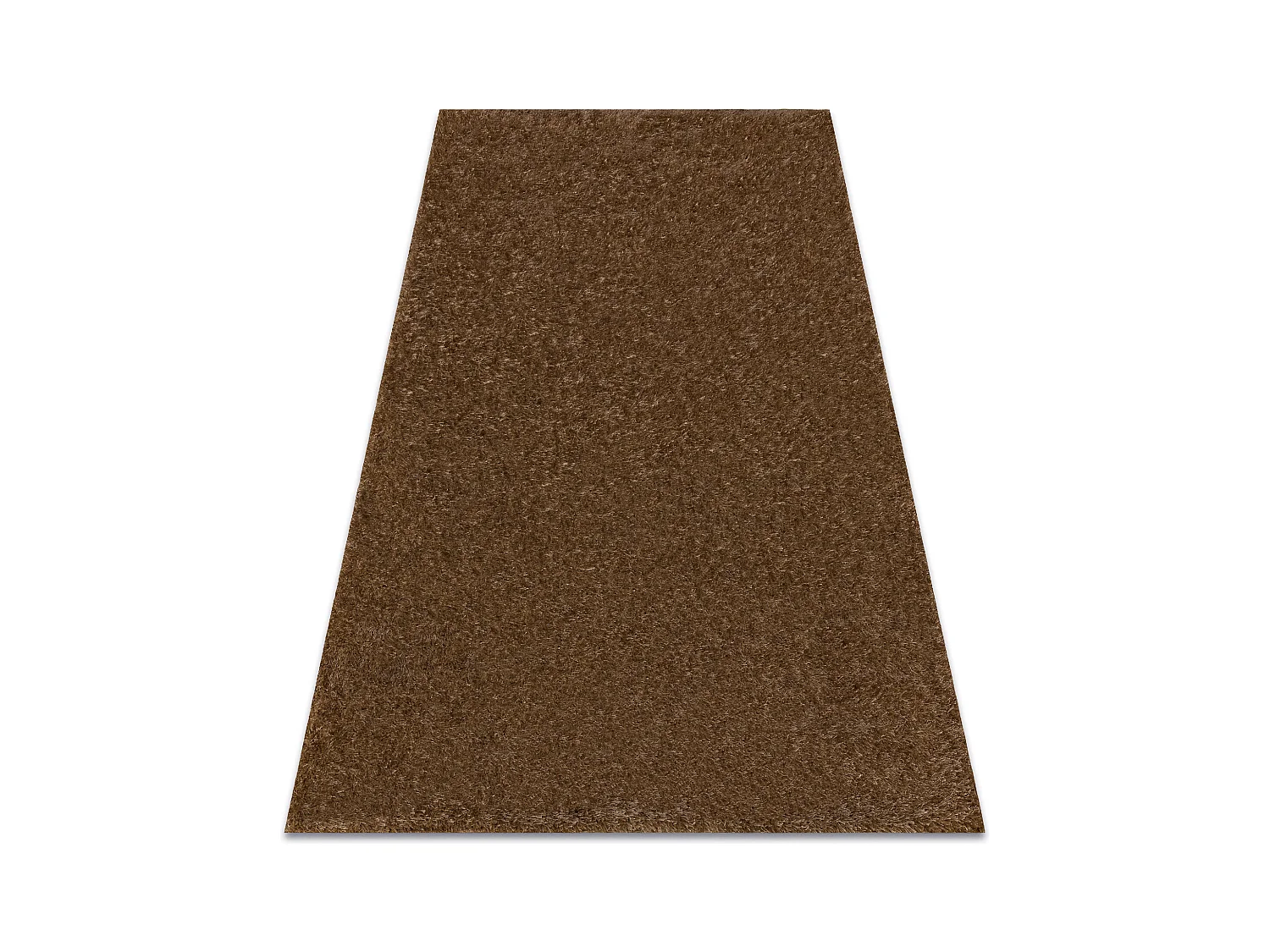Tapis BUENOS 6650 shaggy uni, couleur unique beige foncé 200x290 cm