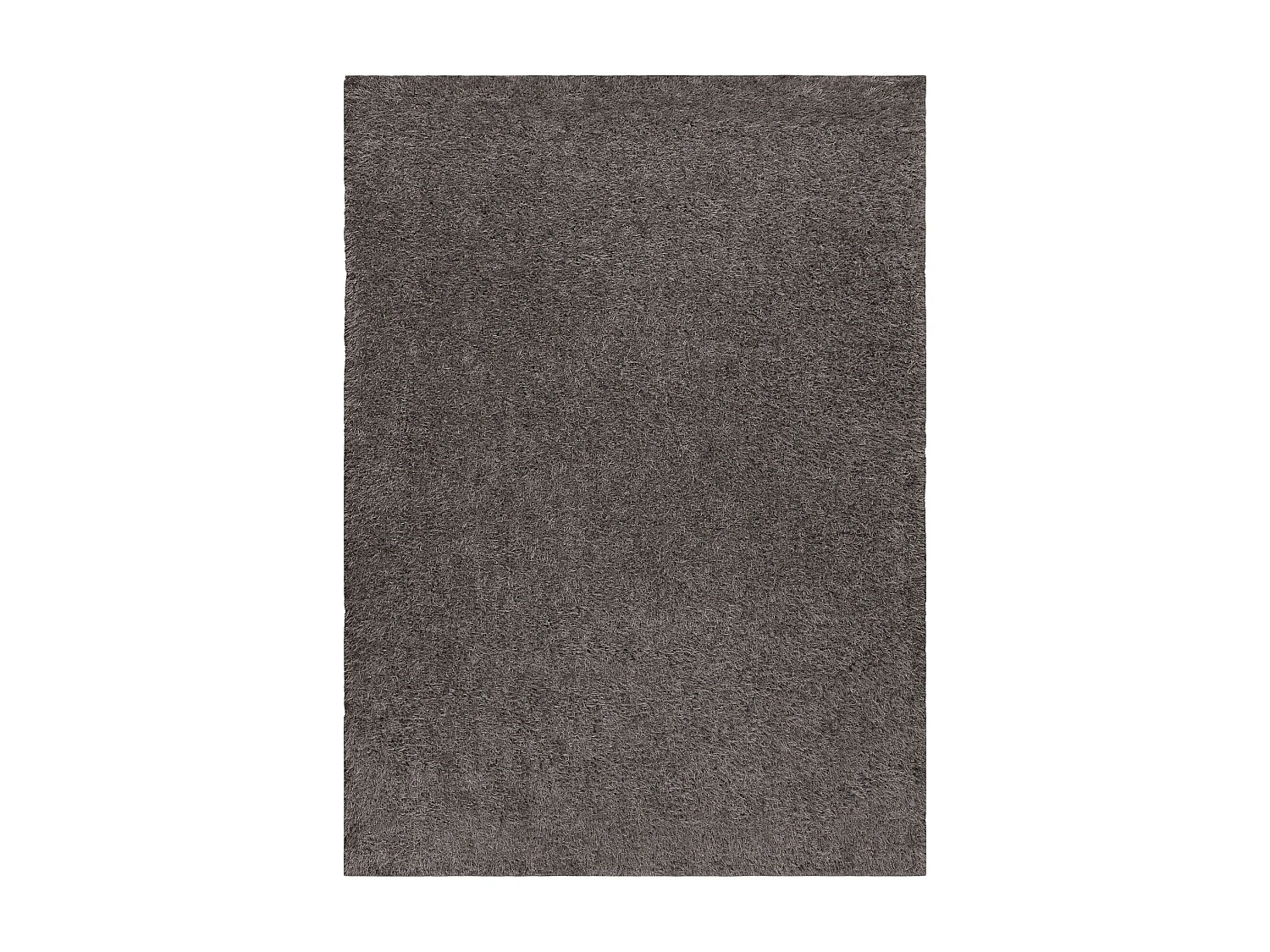 Tapis BUENOS 6646 shaggy uni, couleur unique gris 120x170 cm