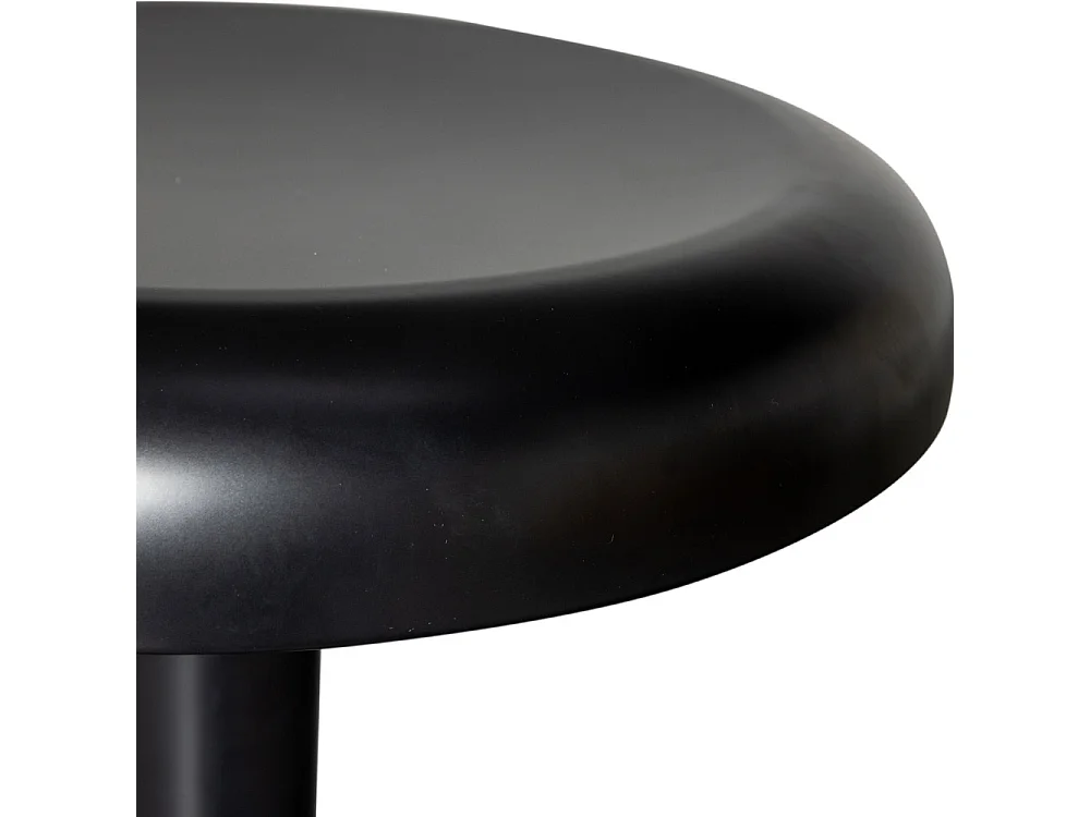 Isaac - Tabouret de bar réglable en métal H61-81cm - Noir