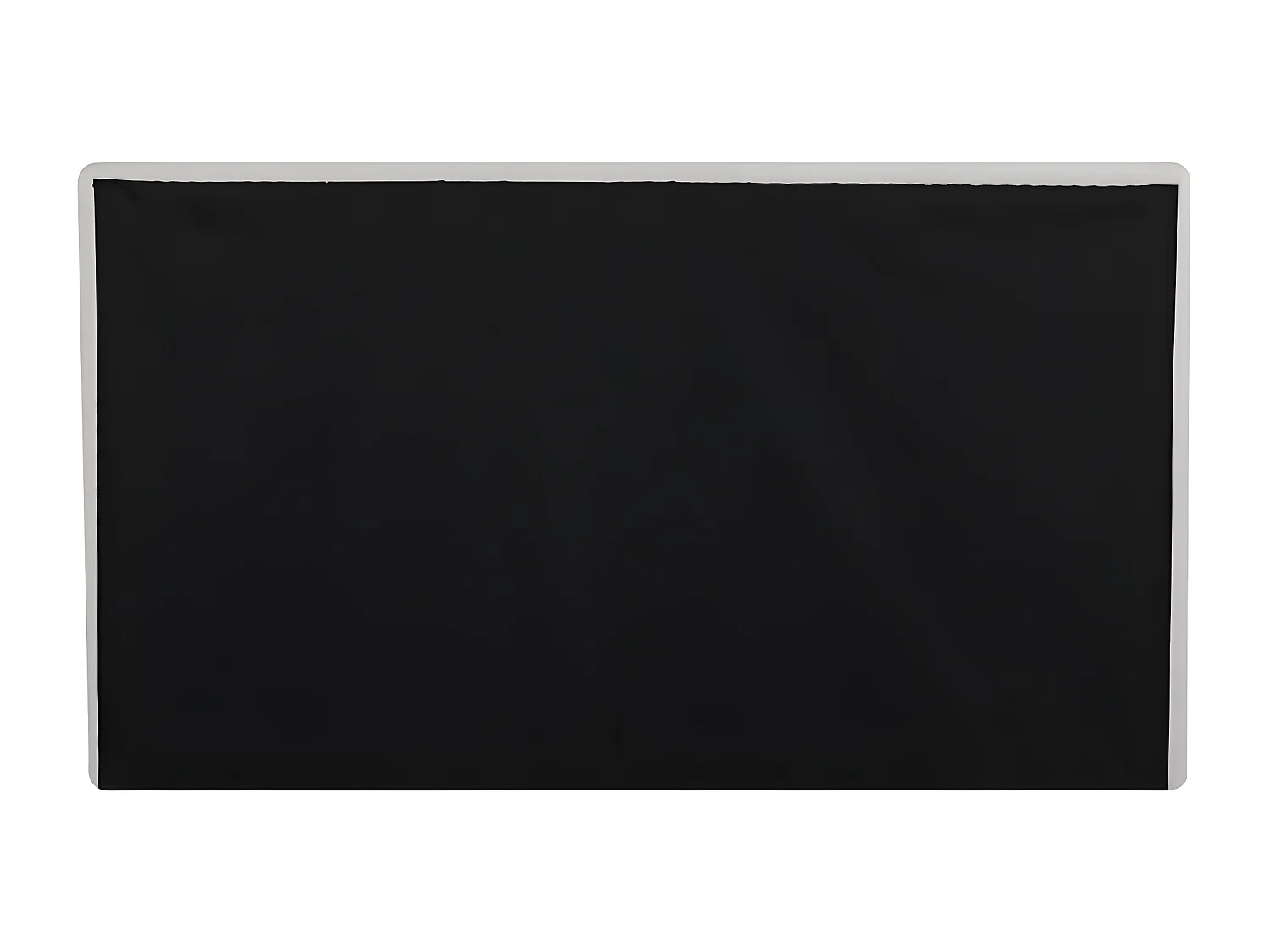 Porto - Tête de lit en tissu chenille L153 cm - Écru