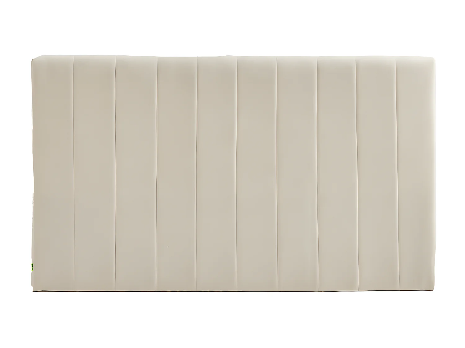 Porto - Tête de lit en tissu chenille L153 cm - Écru