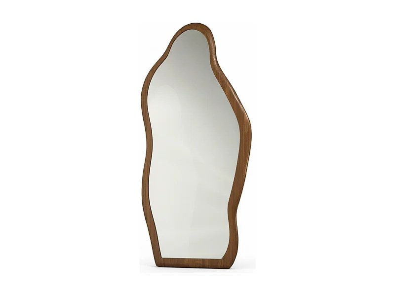Laban - Miroir organique en bois 180x72cm - Bois clair