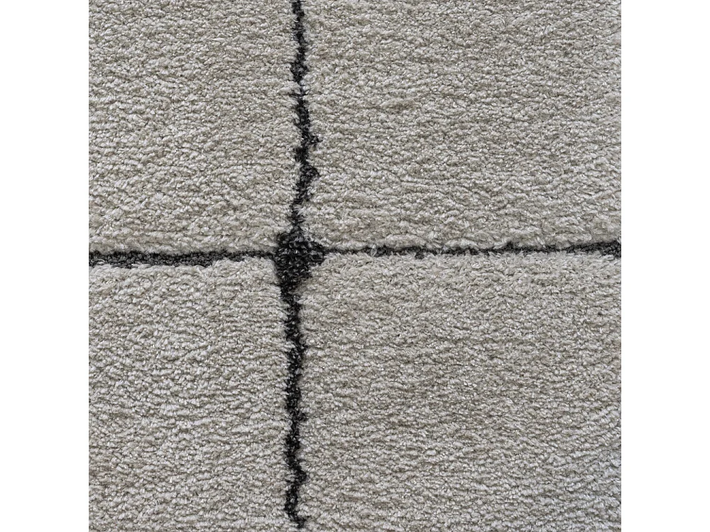 Byron II - Tapis contemporain -  Écru - 160x230cm