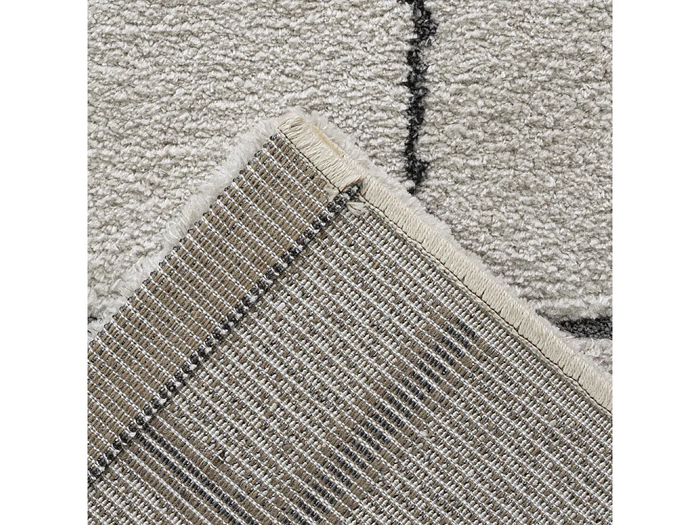 Byron II - Tapis contemporain -  Écru - 160x230cm