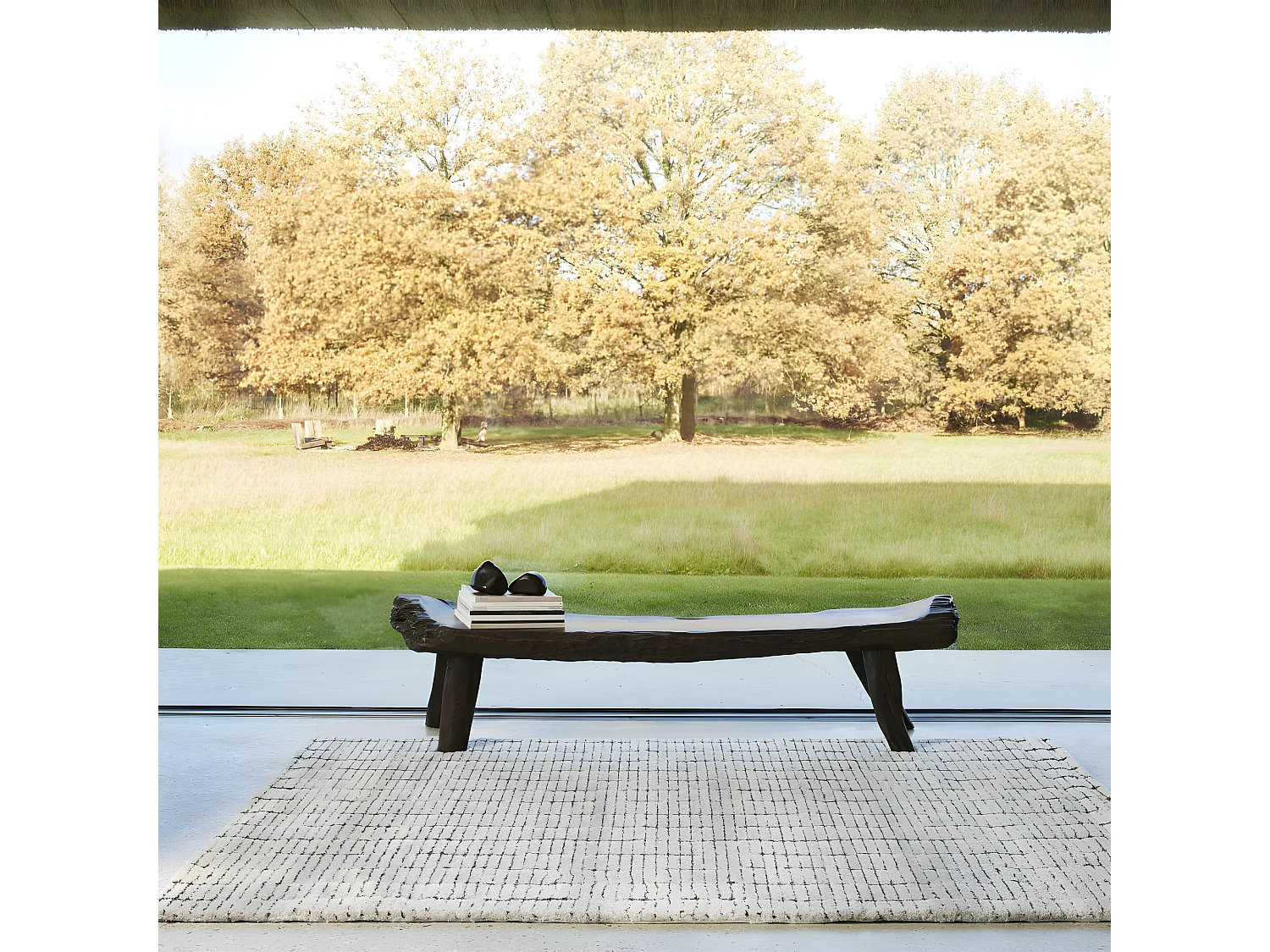 Adélaïde I - Tapis contemporain -  Écru - 200x290cm