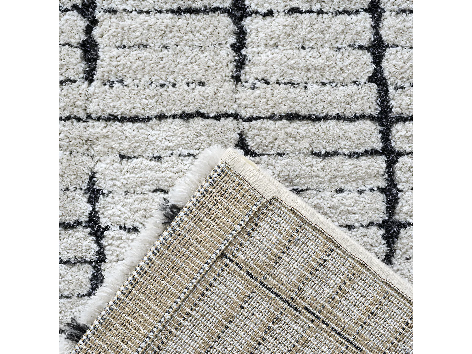 Adélaïde I - Tapis contemporain -  Écru - 200x290cm