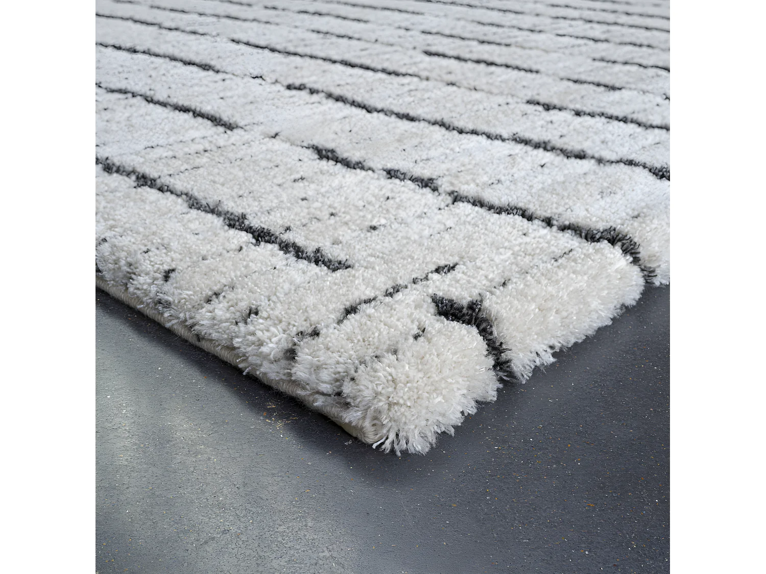 Adélaïde I - Tapis contemporain -  Écru - 200x290cm