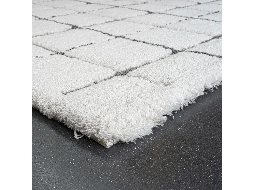 Byron II - Tapis contemporain -  Écru - 200x290cm