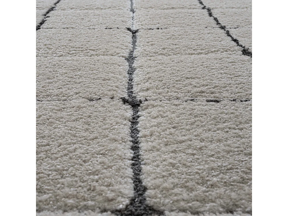 Byron II - Tapis contemporain -  Écru - 200x290cm