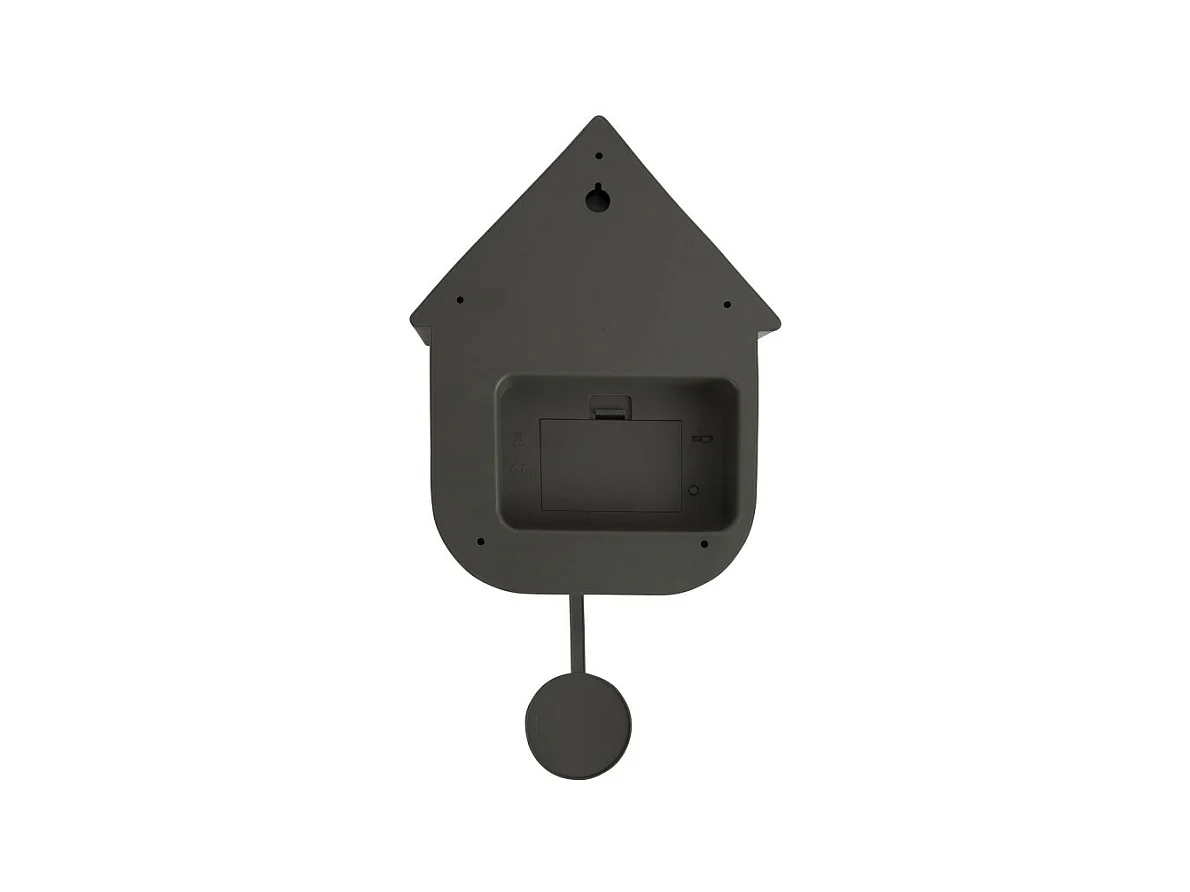 Wandklok Modern Cuckoo - Helderblauw