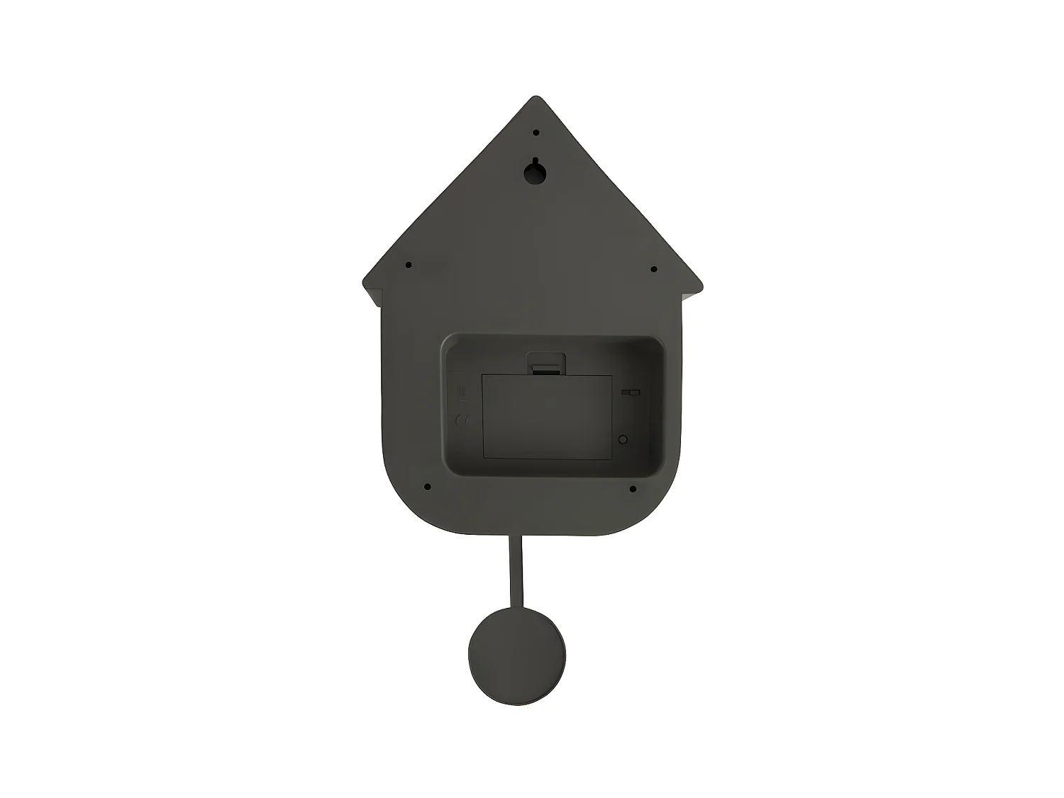 Wanduhr Modern Cuckoo - Ockergelb