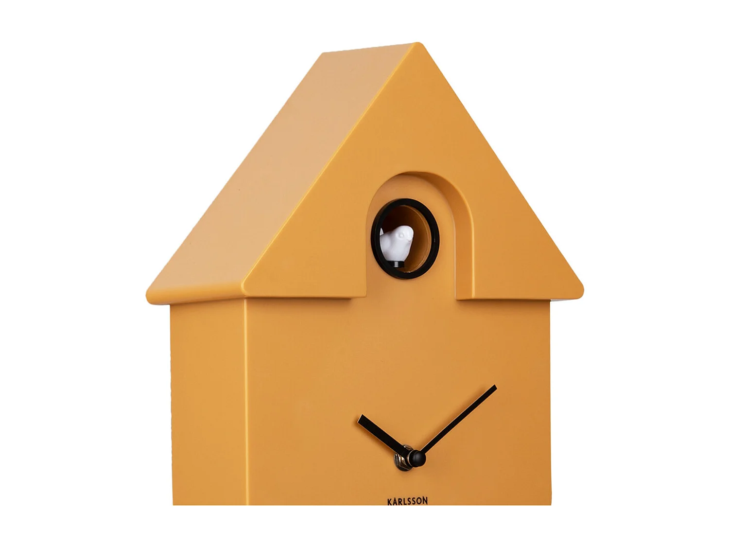 Wanduhr Modern Cuckoo - Ockergelb