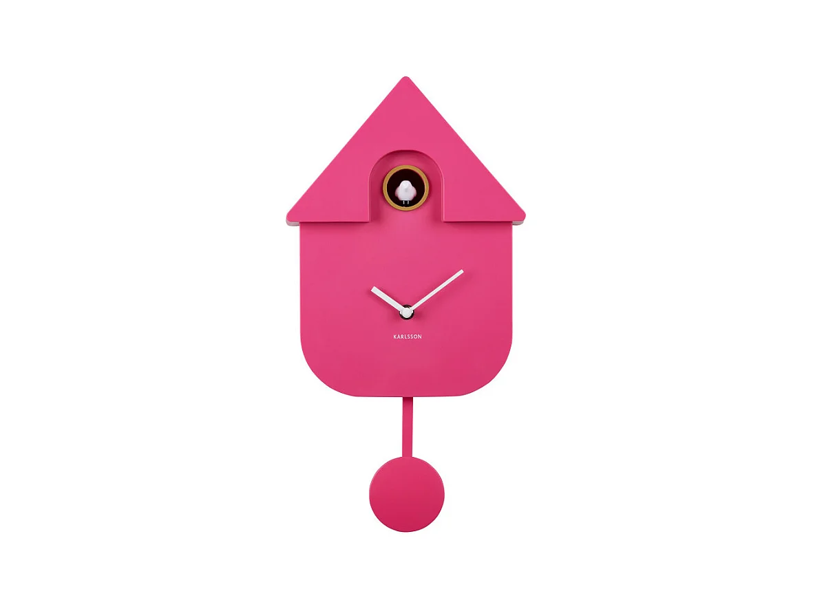 Modern Cuckoo - Horloge à pendule - Rose