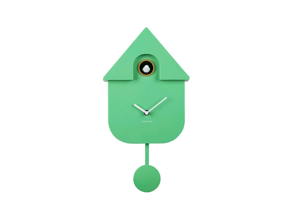 Modern Cuckoo - Horloge à pendule - Vert menthe