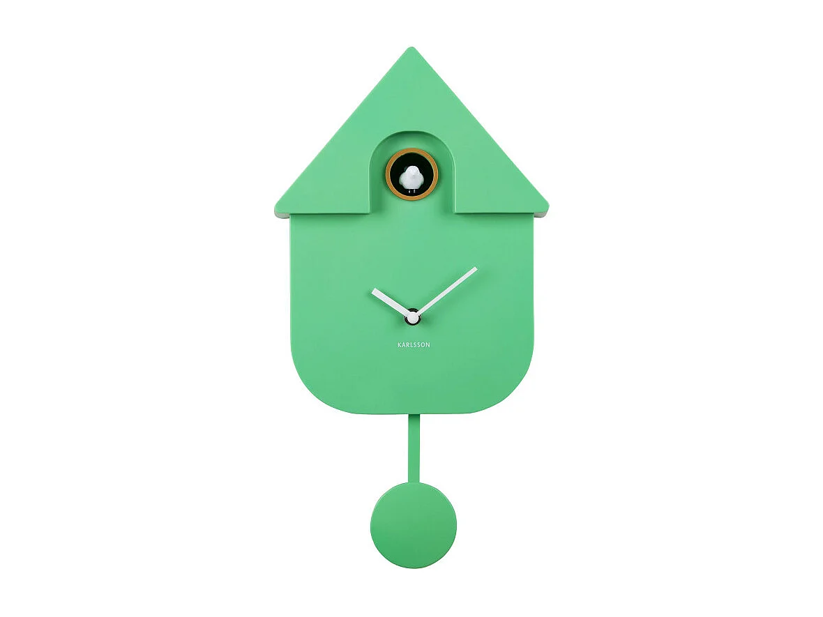 Modern Cuckoo - Horloge à pendule - Vert menthe