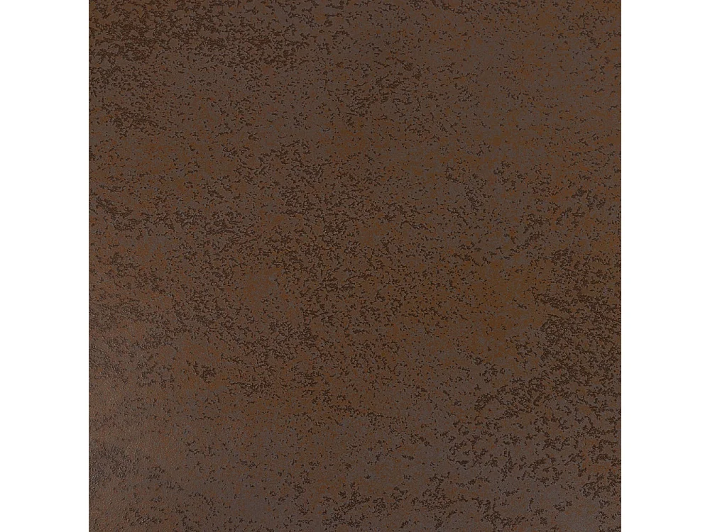 Eurame - Table à manger extensible 6 à 8 places en céramique et métal 168-210x90cm - Marron