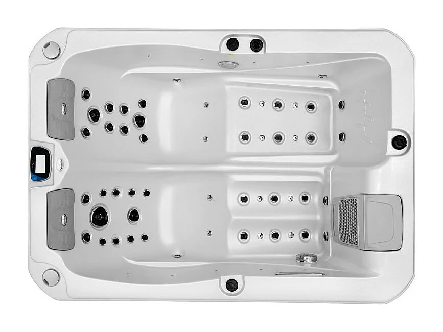 Spa 2 places allongées Archipel® GT2 PRO MAX BLANC NACRÉ - Spa Thérapeutique Balboa 210x148