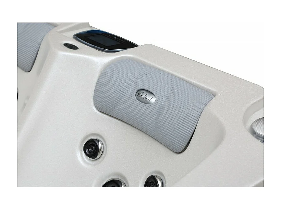 Spa 2 places allongées Archipel® GT2 PRO MAX BLANC NACRÉ - Spa Thérapeutique Balboa 210x148