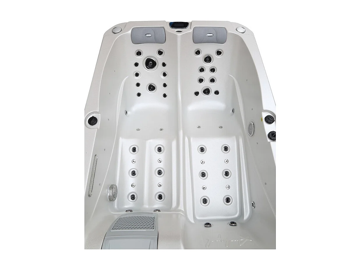 Spa 2 places allongées Archipel® GT2 PRO MAX BLANC NACRÉ - Spa Thérapeutique Balboa 210x148
