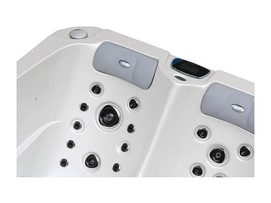 Spa 2 places allongées Archipel® GT2 PRO MAX BLANC NACRÉ - Spa Thérapeutique Balboa 210x148