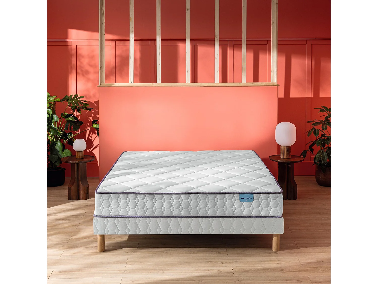 Matelas Merinos ressorts et mémoire de forme Cheer Bed 120x200