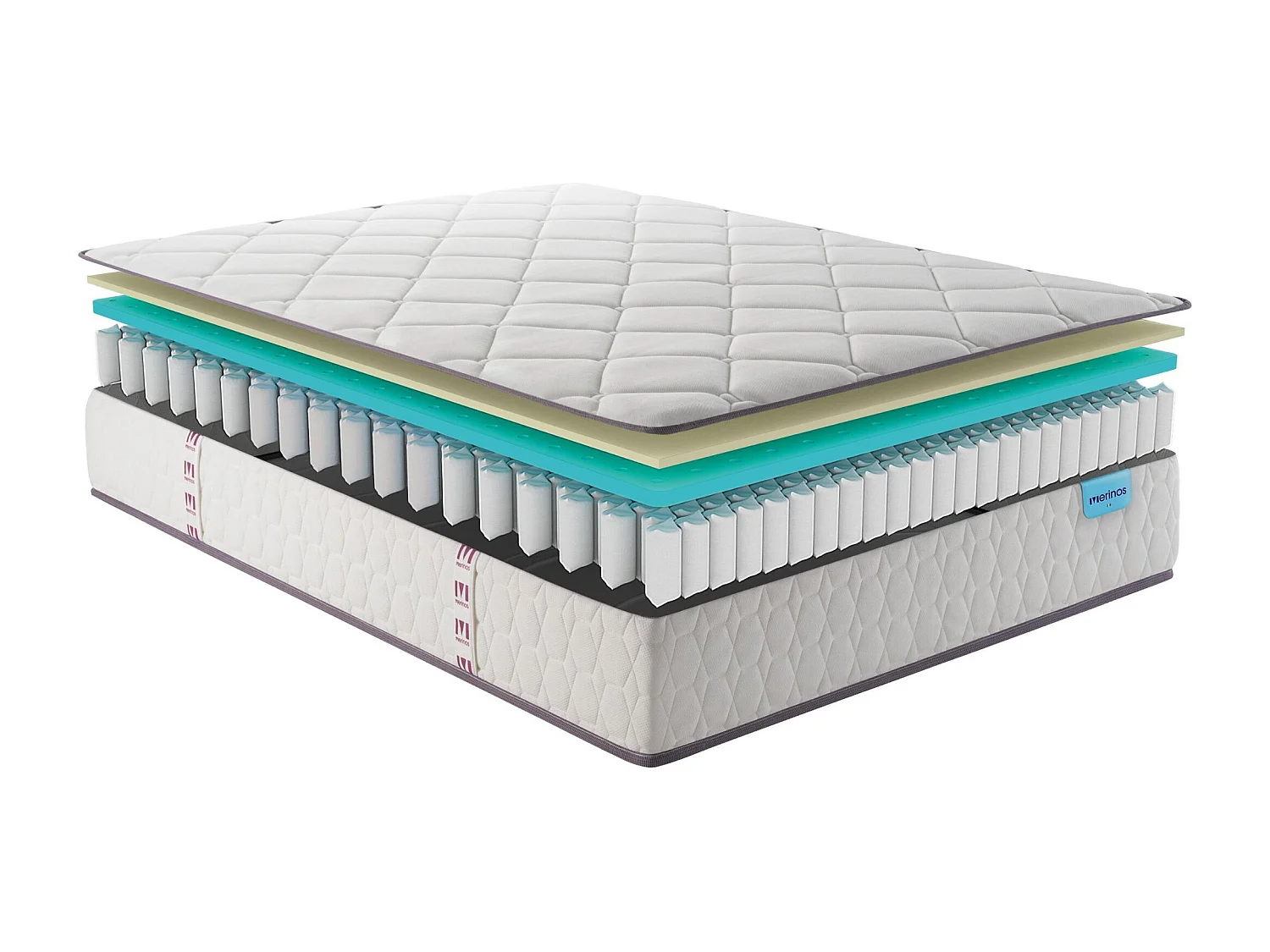 Matelas Merinos ressorts et mémoire de forme Cheer Bed 200x200