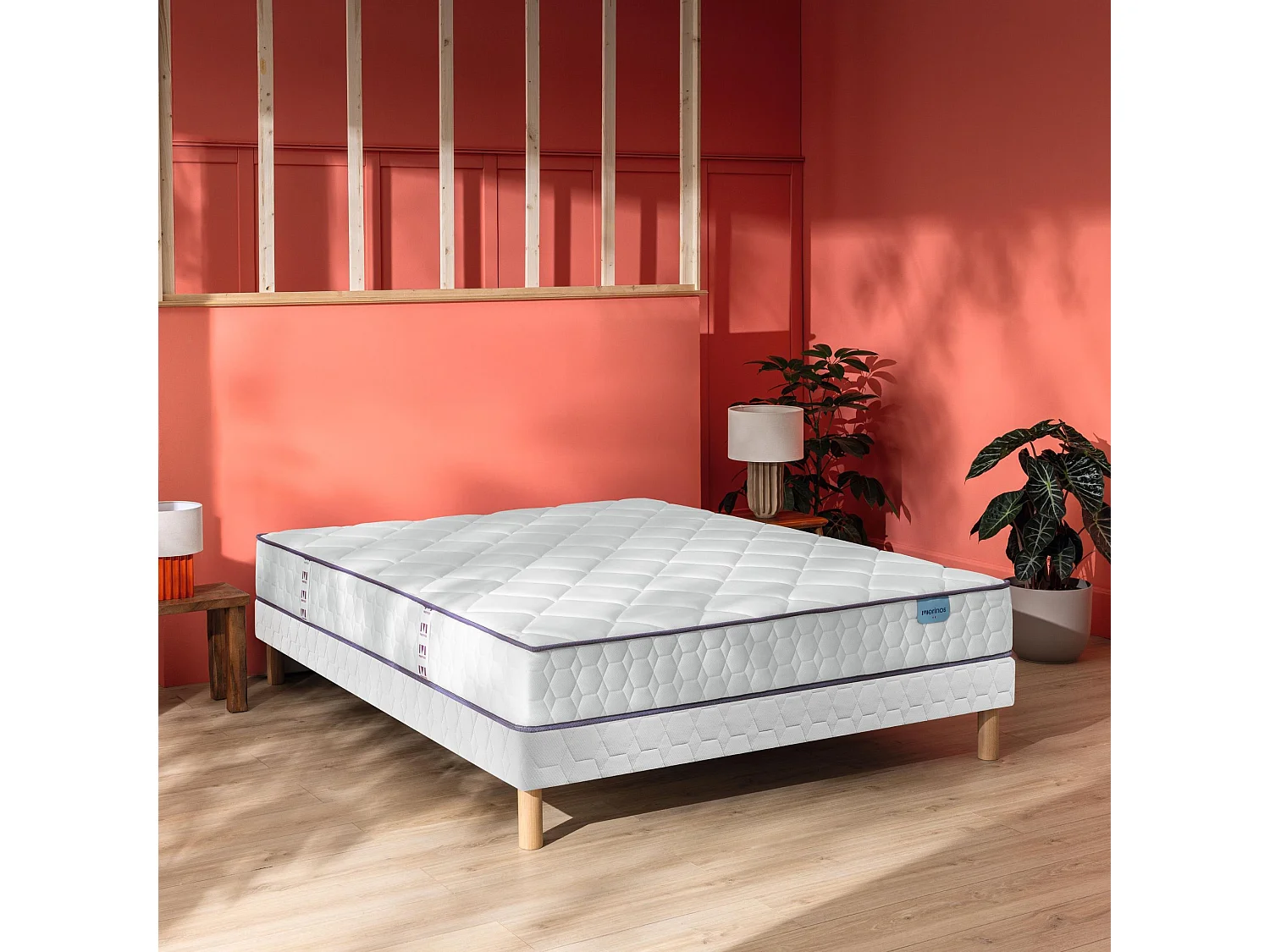 Matelas Merinos ressorts et mémoire de forme Cheer Bed 90x190