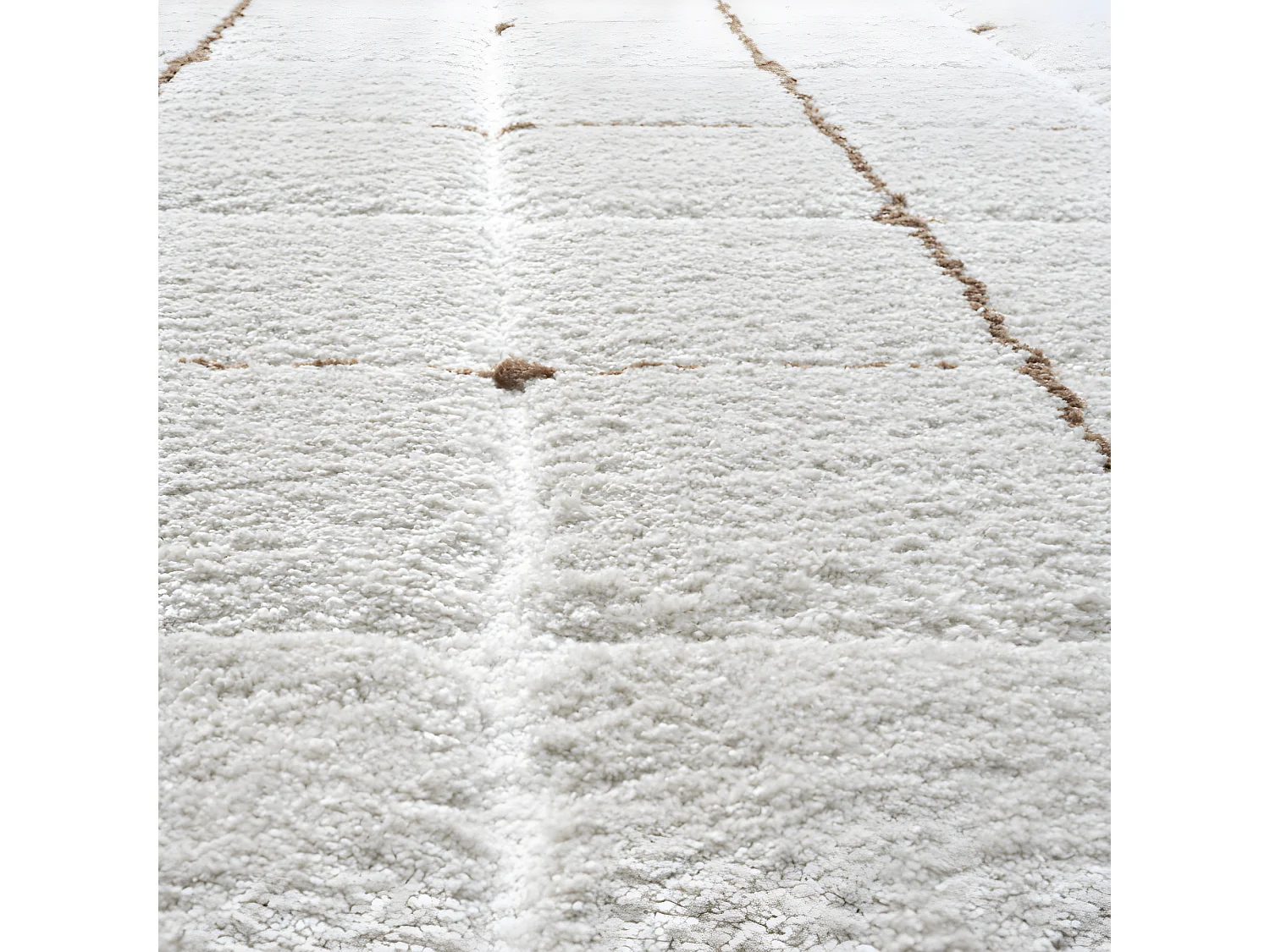 Byron III - Tapis contemporain -  Écru - 200x290cm