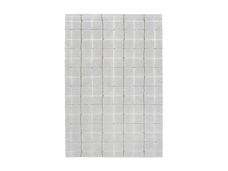 Byron III - Tapis contemporain -  Écru - 200x290cm