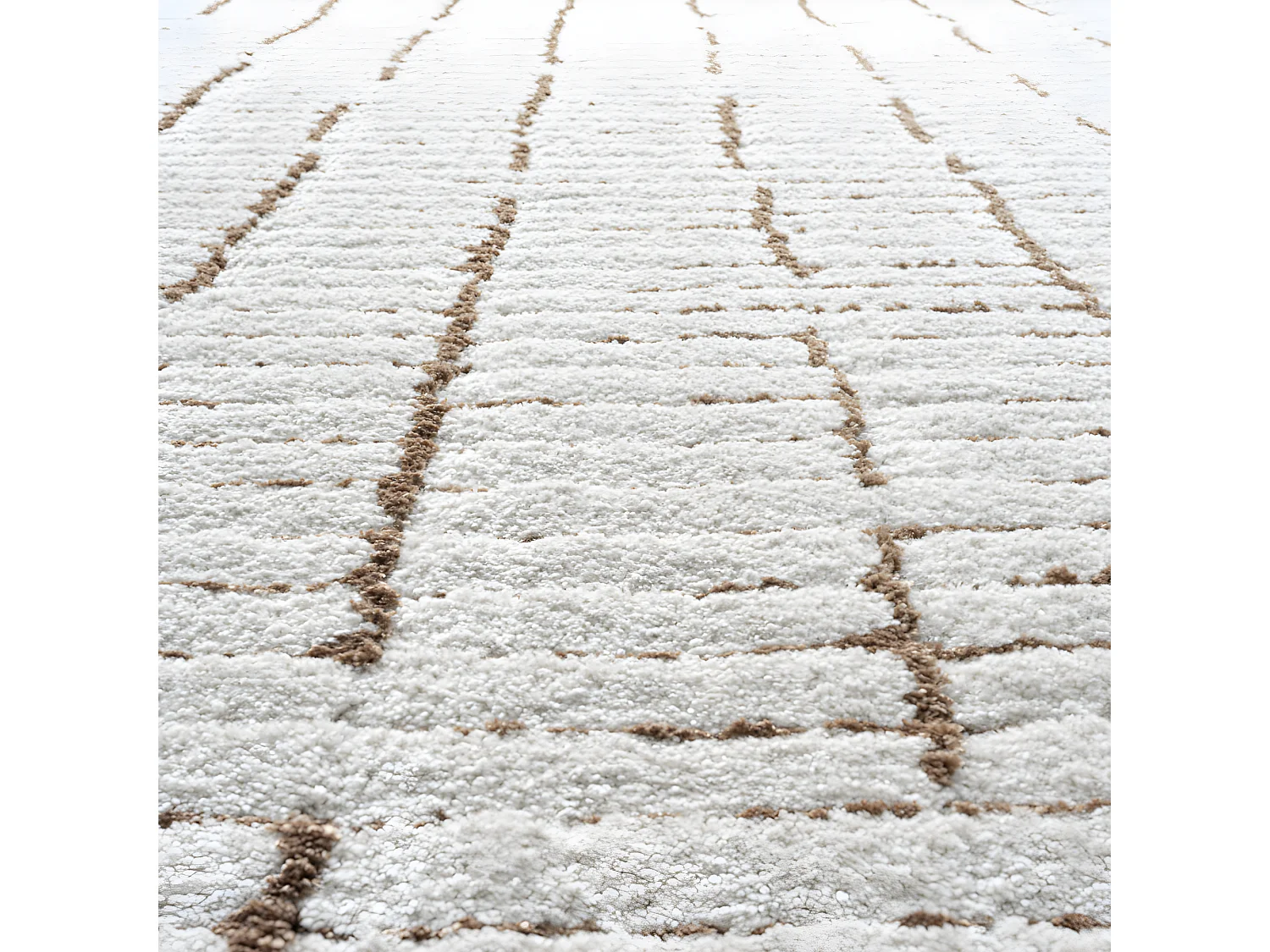 Adélaïde II - Tapis contemporain -  Écru - 160x230cm