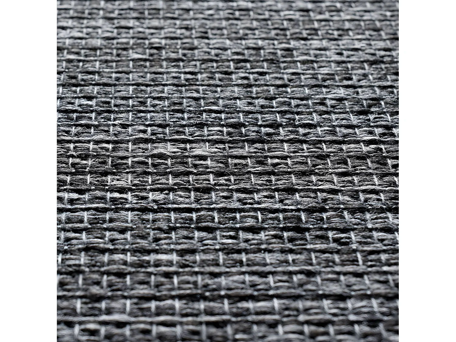 Nelson II - Tapis intérieur et extérieur -  Gris anthracite - 200x290cm