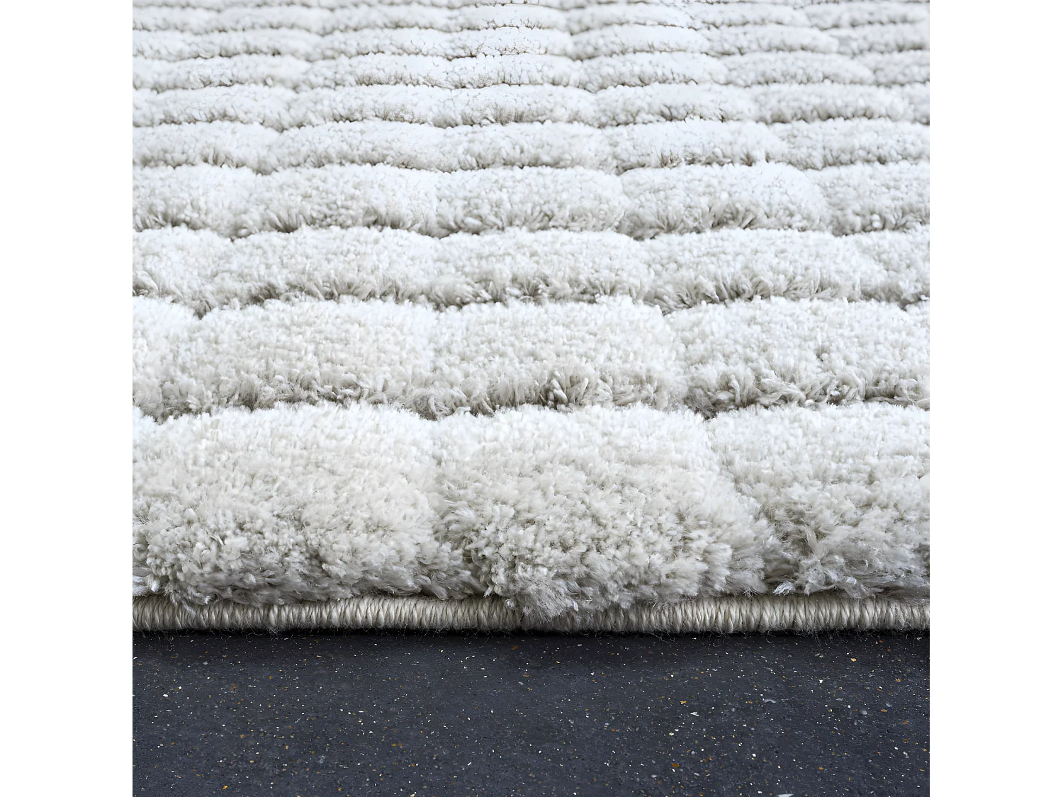 Melton - Tapis contemporain -  Écru - 133x195cm