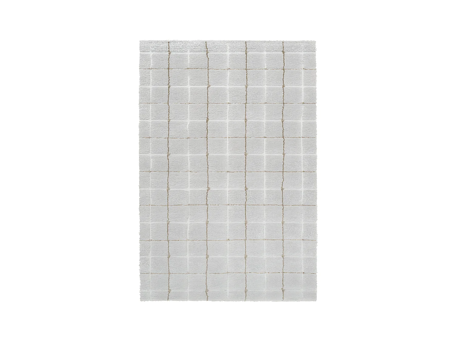 Byron III - Tapis contemporain -  Écru - 160x230cm