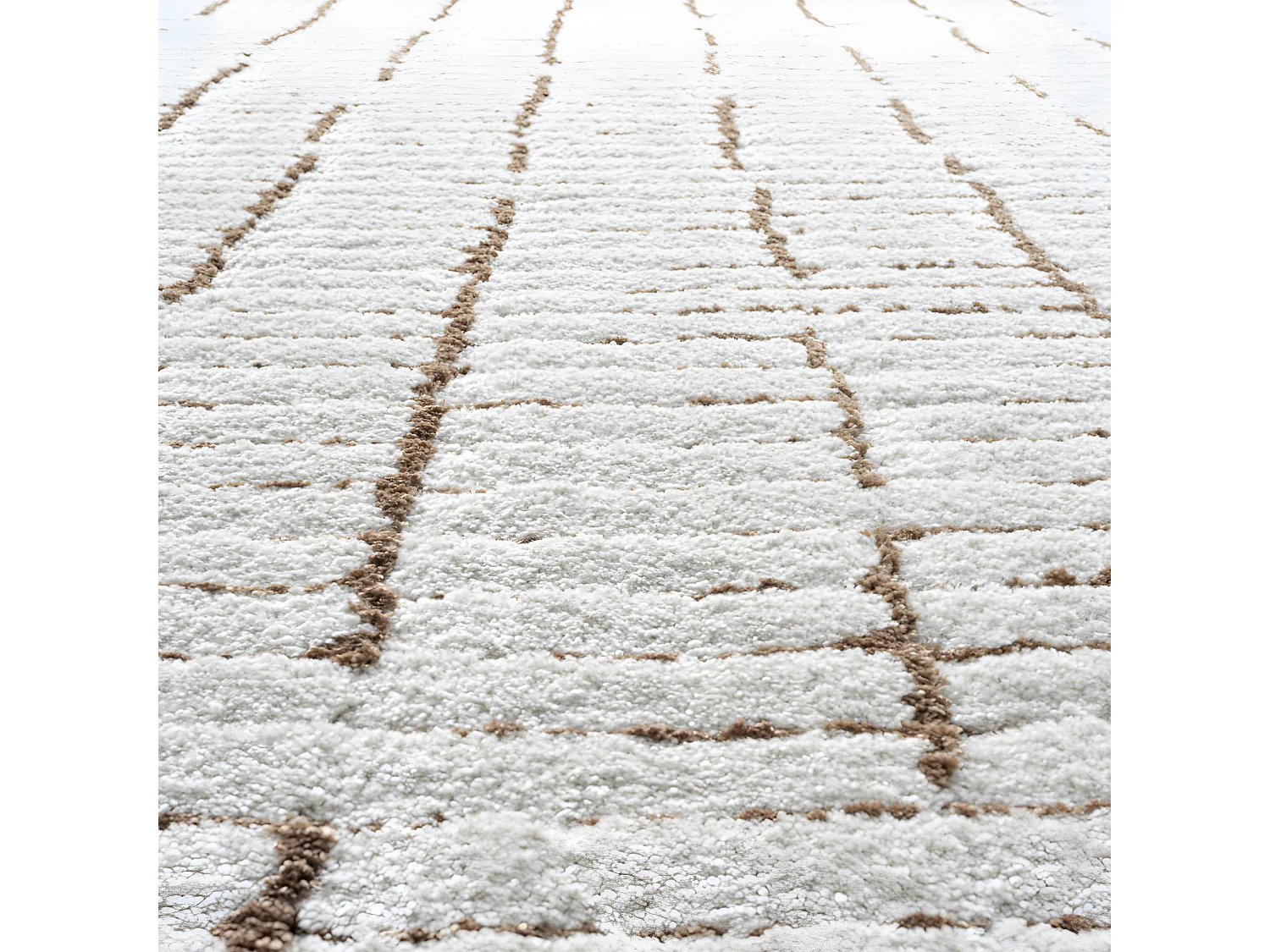 Adélaïde II - Tapis contemporain -  Écru - 200x290cm