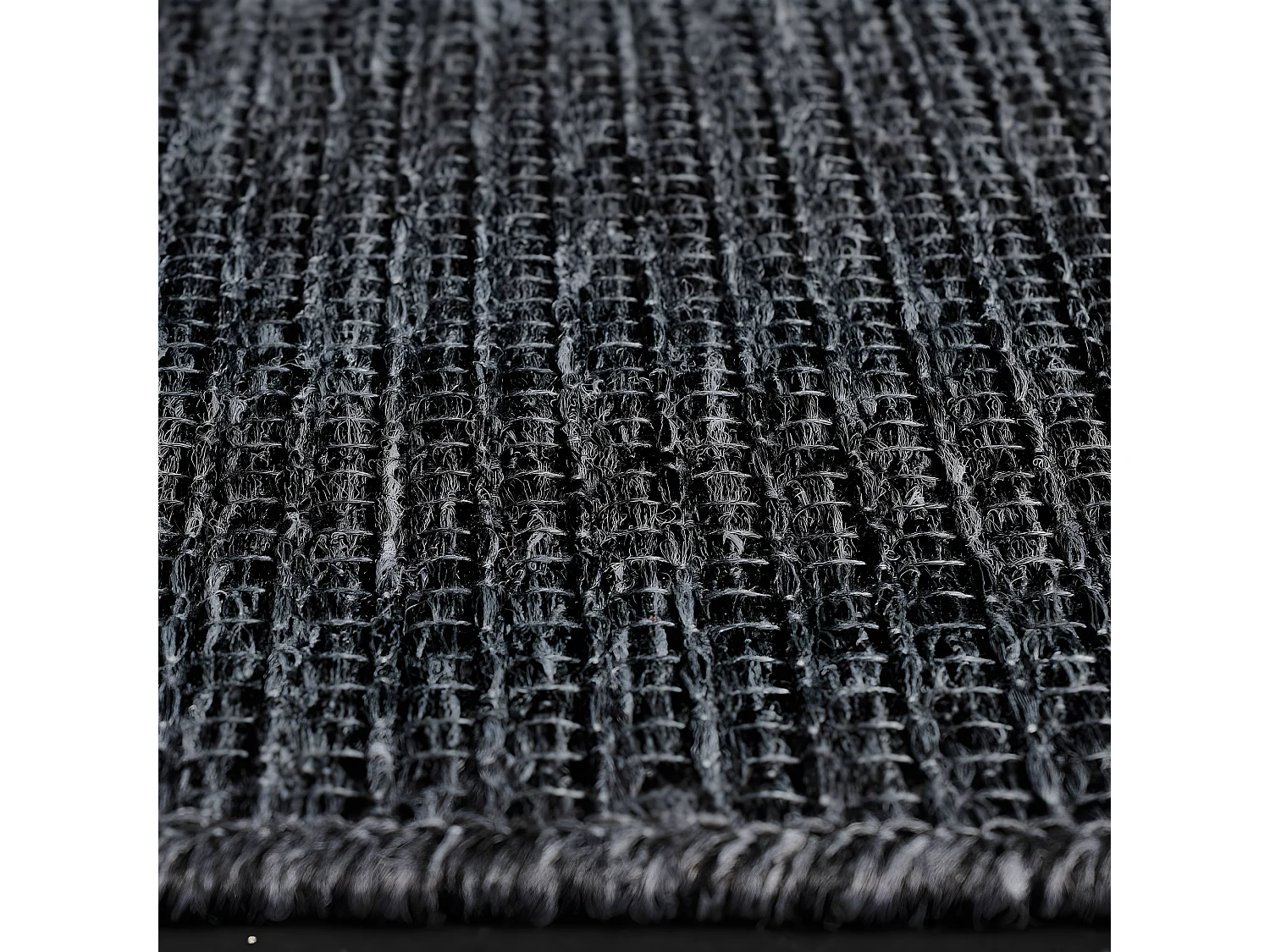 Nelson II - Tapis intérieur et extérieur -  Gris anthracite - 120x170cm