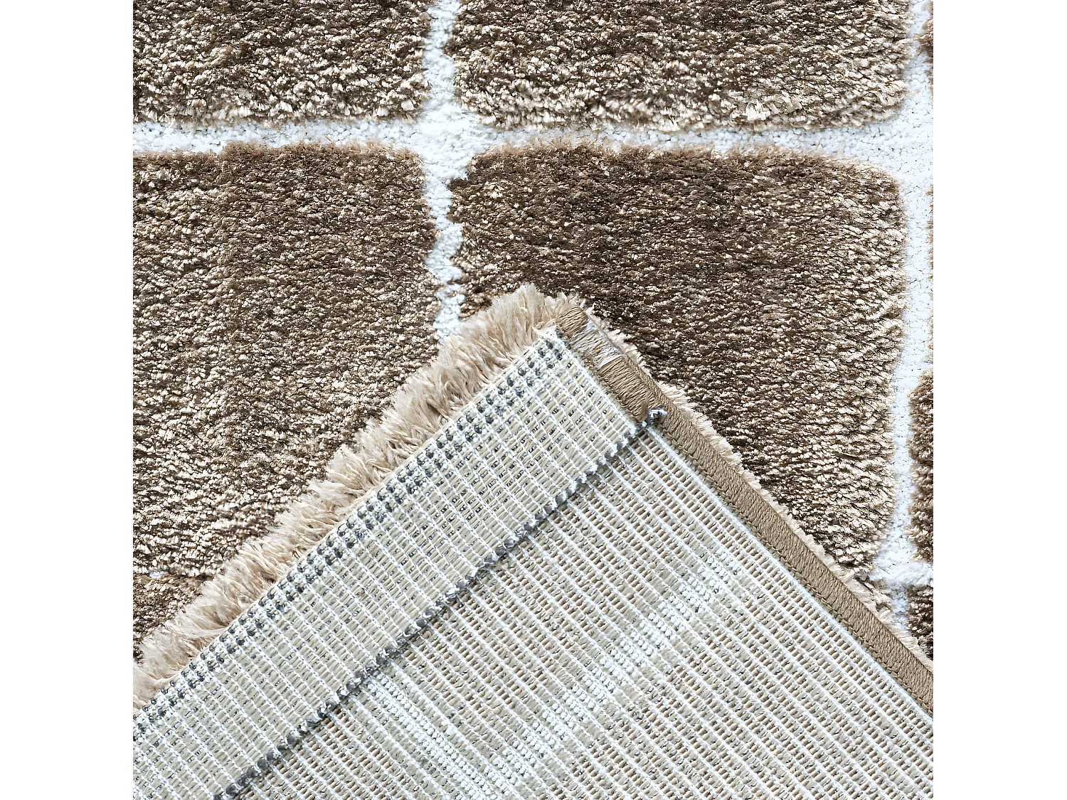 Byron I - Tapis contemporain -  Brun - 200x290cm