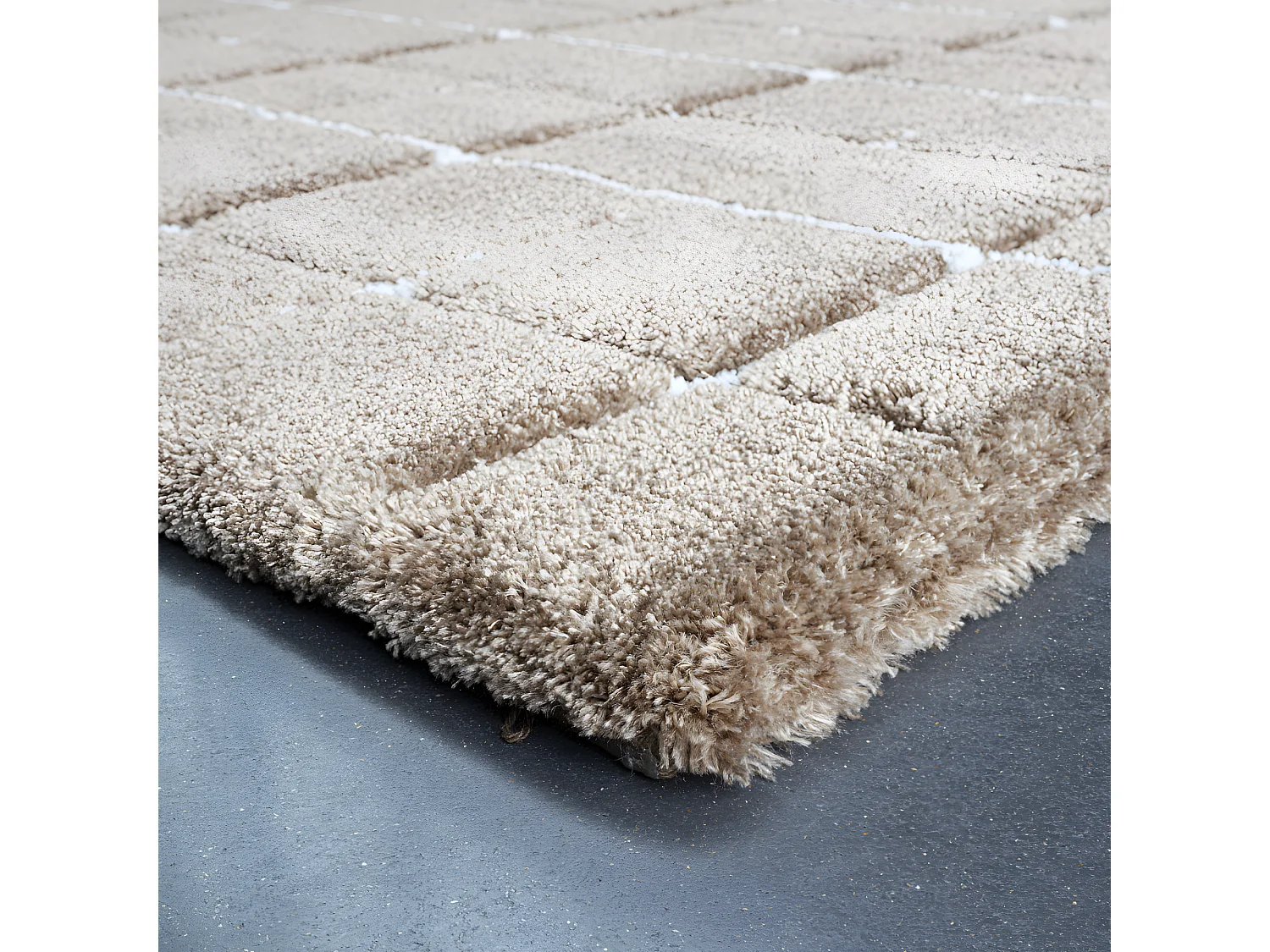 Byron I - Tapis contemporain -  Brun - 200x290cm