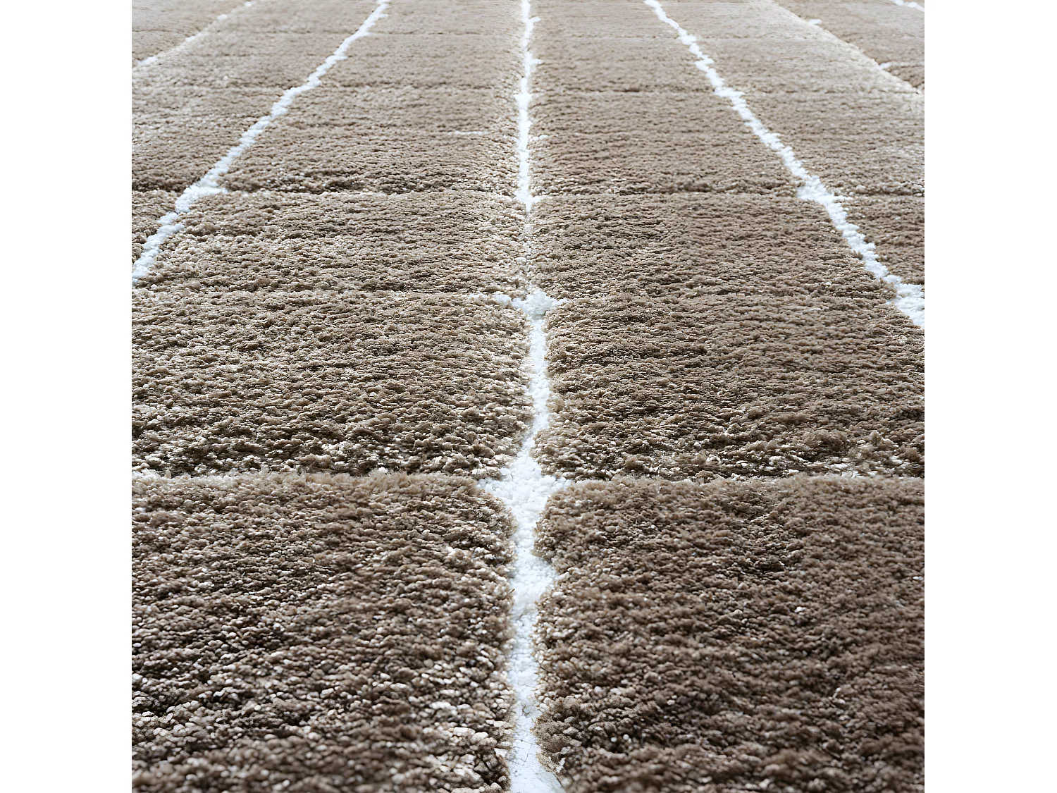 Byron I - Tapis contemporain -  Brun - 200x290cm