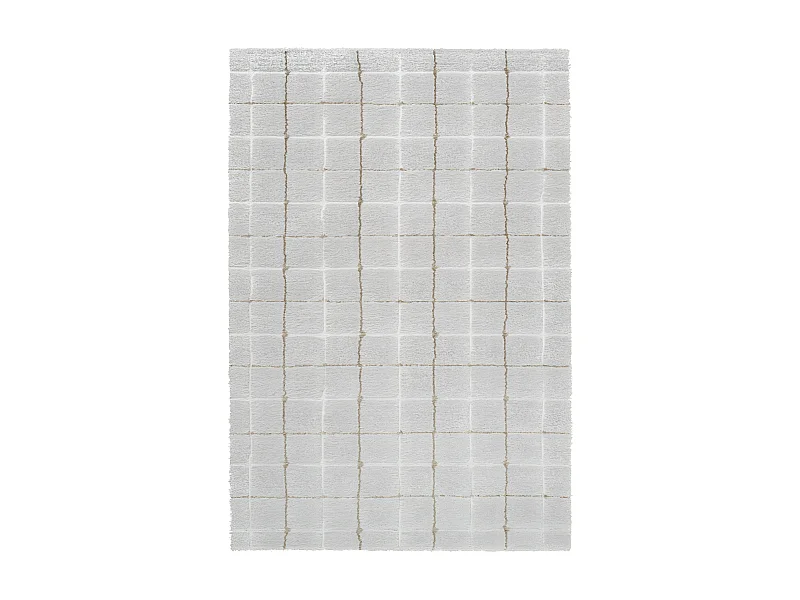 Byron III - Tapis contemporain -  Écru - 133x195cm