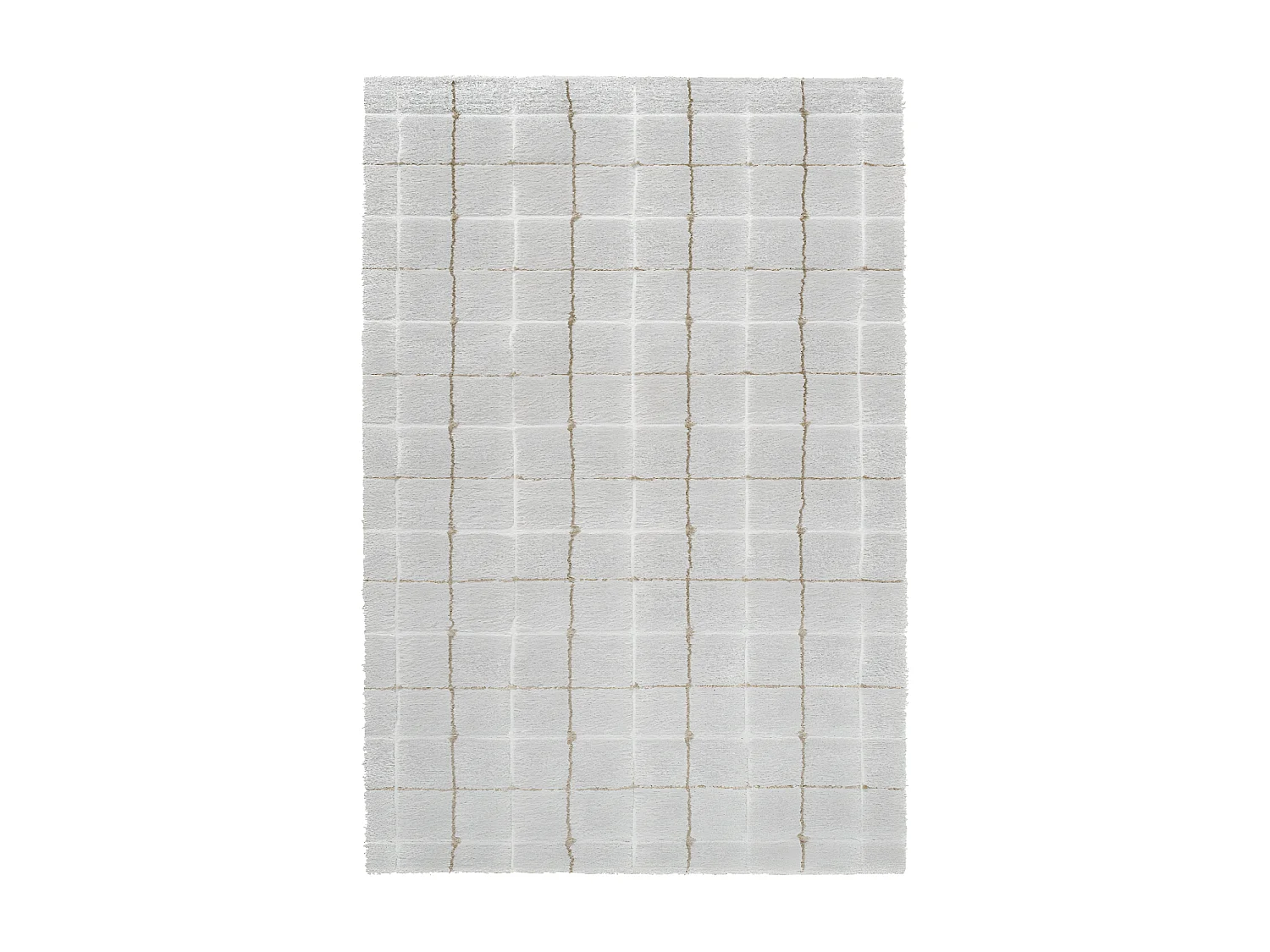 Byron III - Tapis contemporain -  Écru - 133x195cm