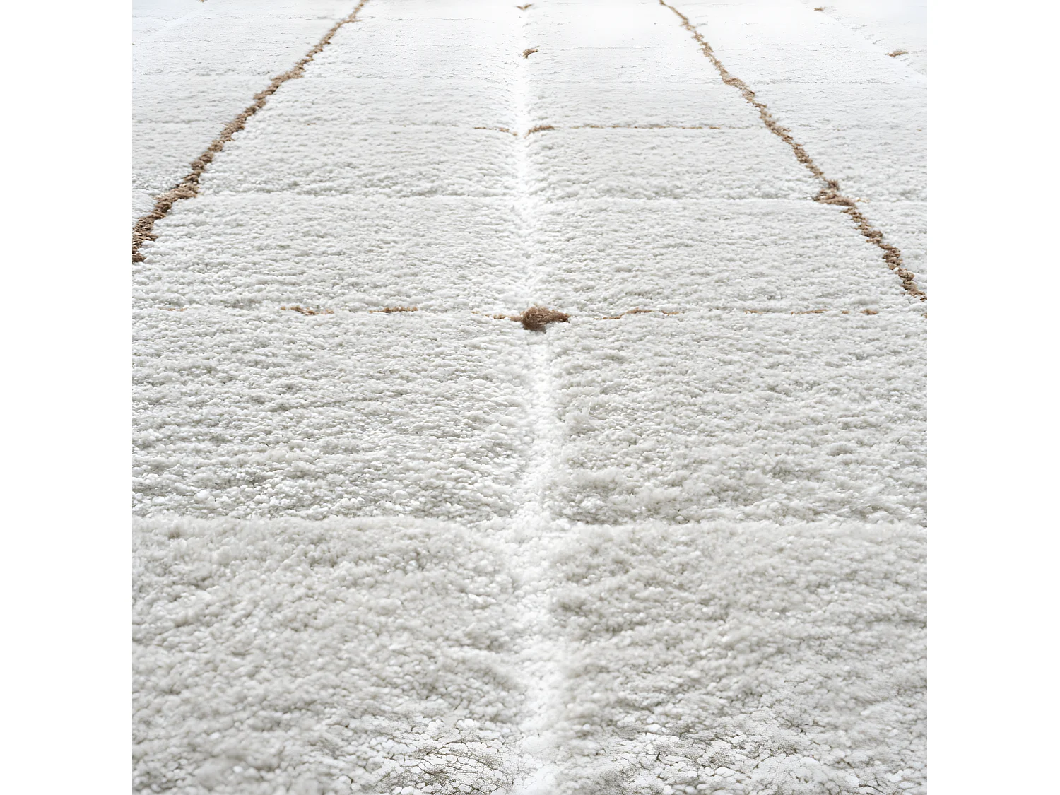 Byron III - Tapis contemporain -  Écru - 133x195cm