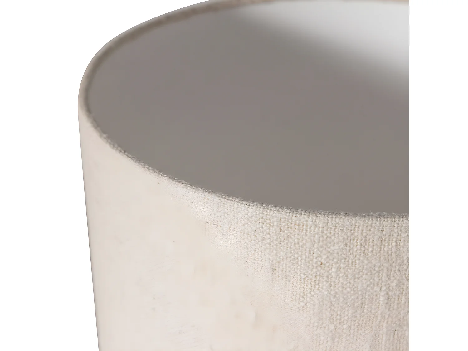 Loft - Lampadaire en tissu bouclette H90cm - Beige