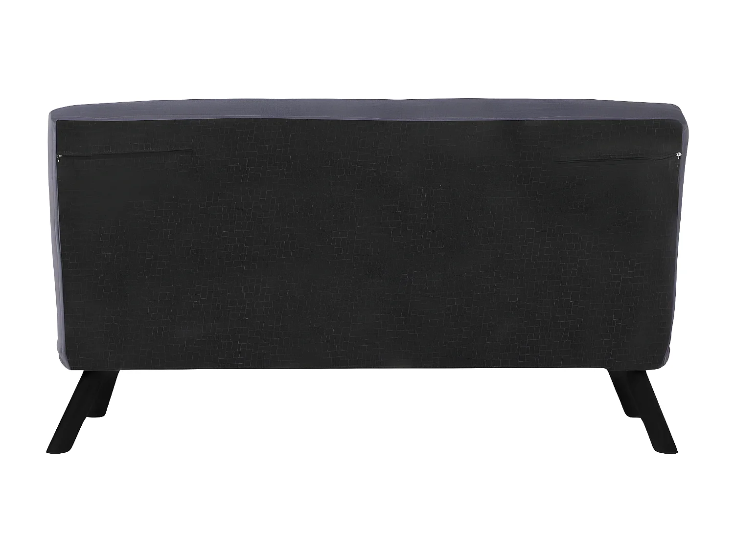 Canapé 2 places convertible en tissu Sando