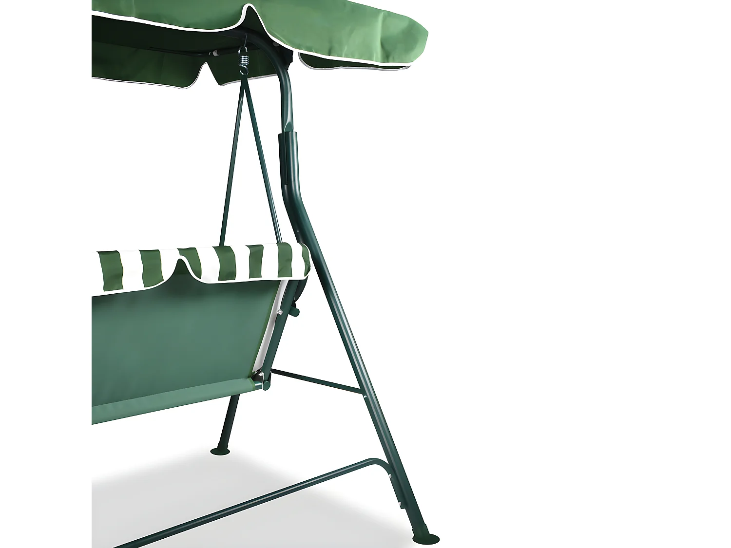 Baloiço de jardim exterior Baloiço de terraço com três lugares 170x110xh152 Cm