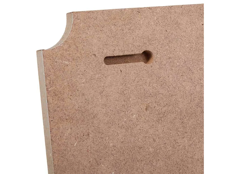 Appendiabiti da parete in legno e metallo 3 ganci blu 40x13x10h