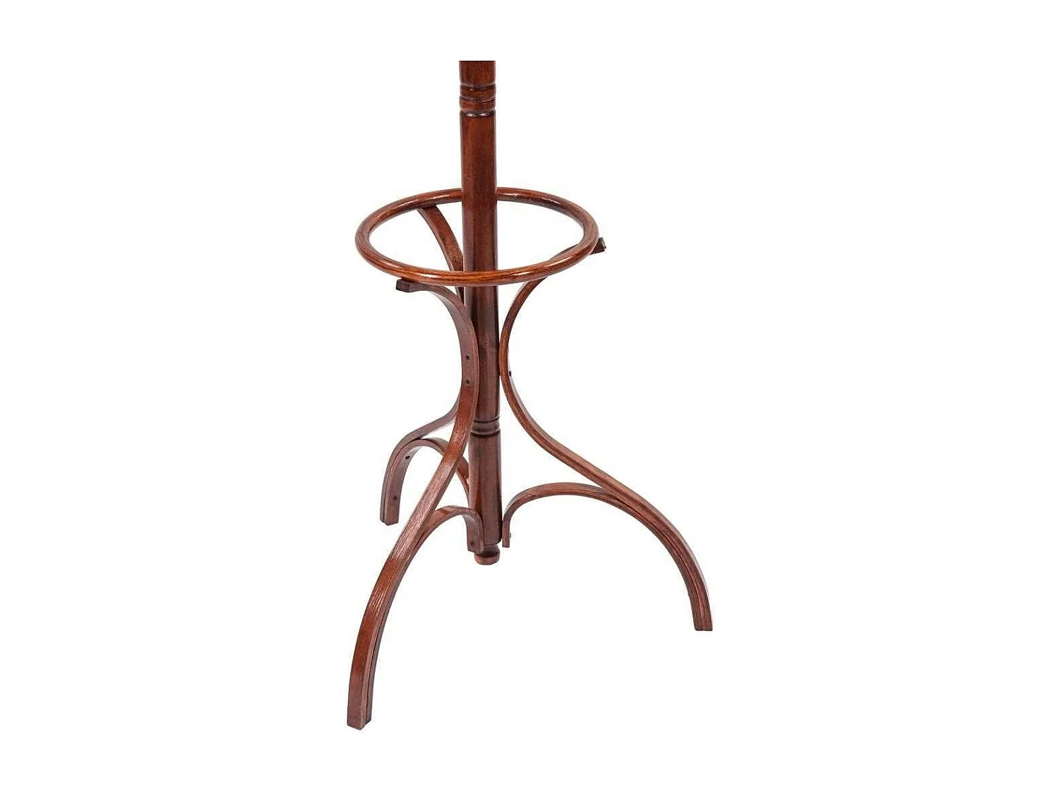 Appendiabiti da terra in legno marrone 31x44x179h