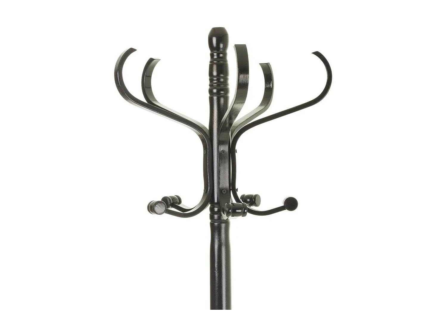 Cabide de madeira marrom 45x45x182