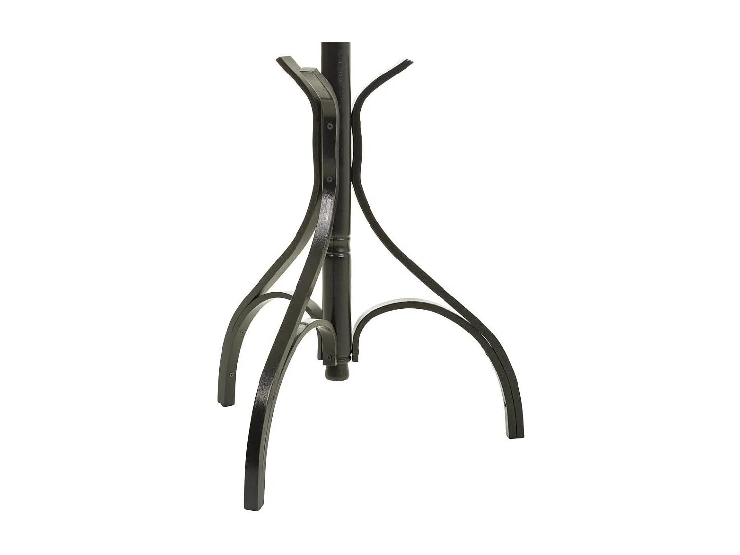 Cabide de madeira marrom 45x45x182