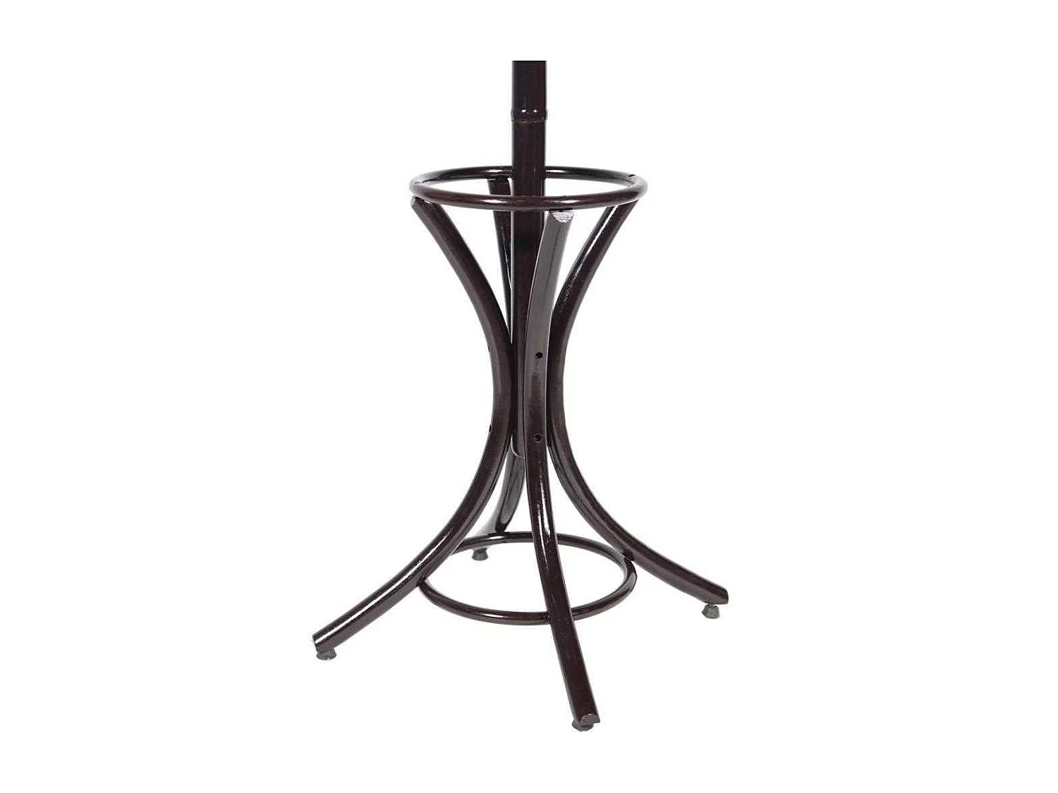 Perchero de pie de madera marrón 53x39x187hcm