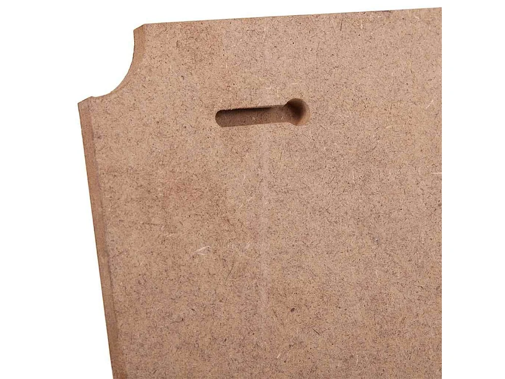 Wandhalter aus Holz und Metall mit 3 Haken braun 40x13x10h cm